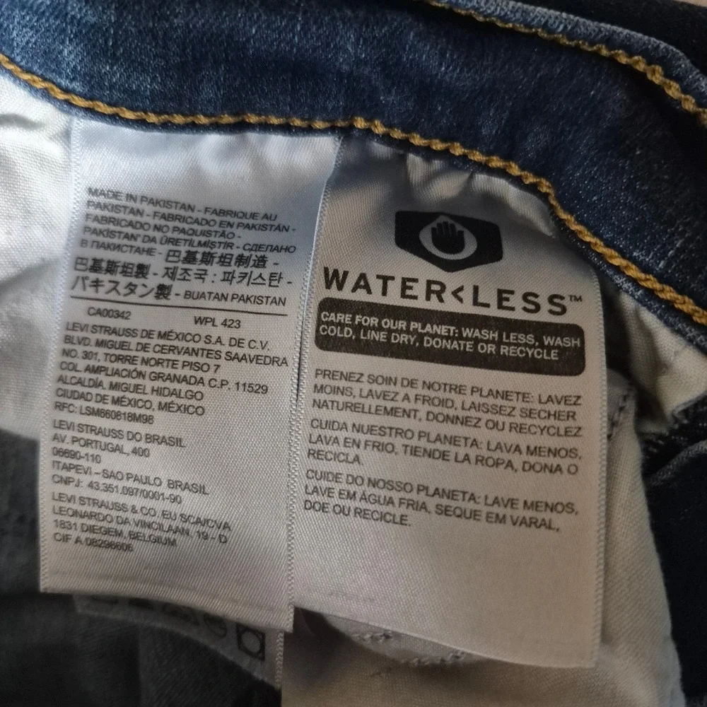Levi's‎ 710 Super Skinny Jeans Womens 27 Dark Wash Stretch Denim